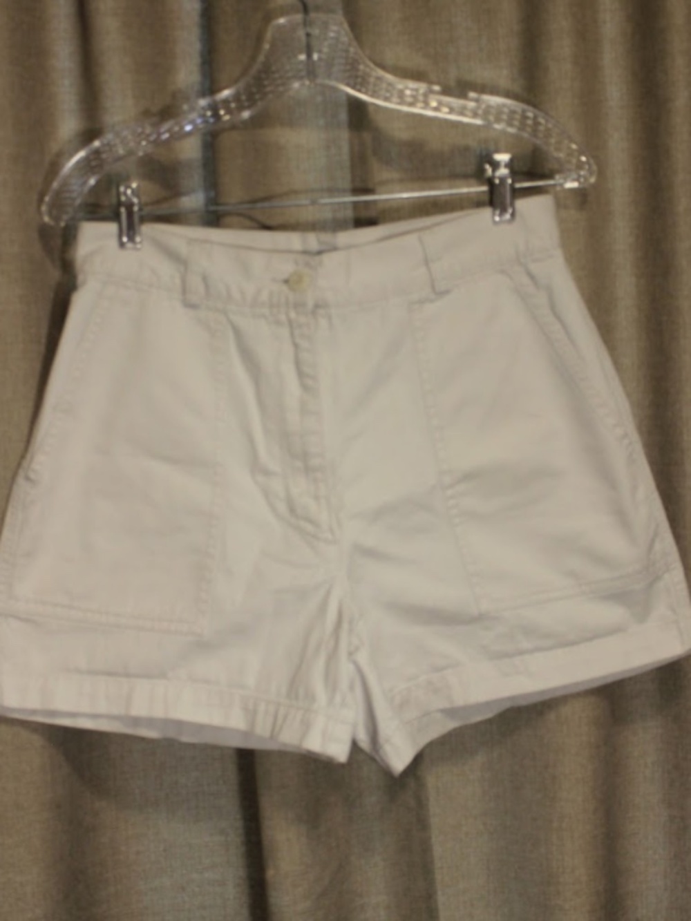 Willi Smith High Waisted Light Tan Shorts